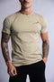 SLIM FIT COTTON TEE SAGE