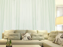 Milk White Large Curtains 570x270cm PINCH PLEAT 2 panel High Level Fab. for Wall