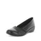 AEROCUSHION Women's MARLISE Wedges Black Shoe 9US