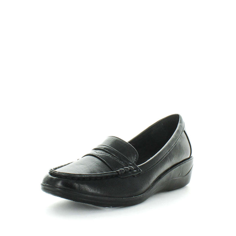 AEROCUSHION Women's MAZEL Loafers / Slip ons Black Shoe 7US