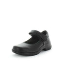 WILDE SCHOOL Girl's JANI2 School Black Smooth Shoe 4US