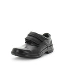 WILDE SCHOOL Girl's JARDOE2 School Black Smooth Shoe 13US