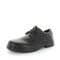 WILDE SCHOOL Boy's JENKIN School Black Smooth Shoe 43EU