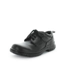 WILDE SCHOOL Girl's JUSTICE School Black Smooth Shoe 9US