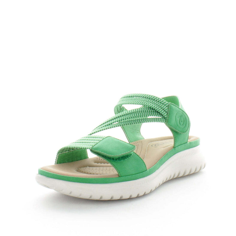 WILDE Women's SANNAH Sandals Green Shoe 36EU