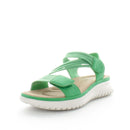 WILDE Women's SANNAH Sandals Green Shoe 37EU