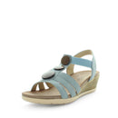 WILDE Women's SAURA Sandals Blue Shoe 36EU