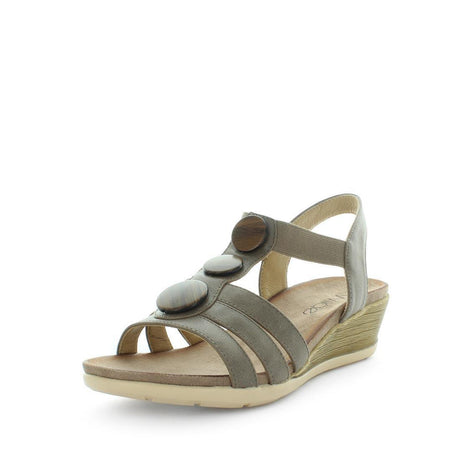 WILDE Women's SAURA Sandals Taupe Shoe 37EU