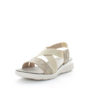 WILDE Women's SHAYLA Sandals Beige Shoe 36EU