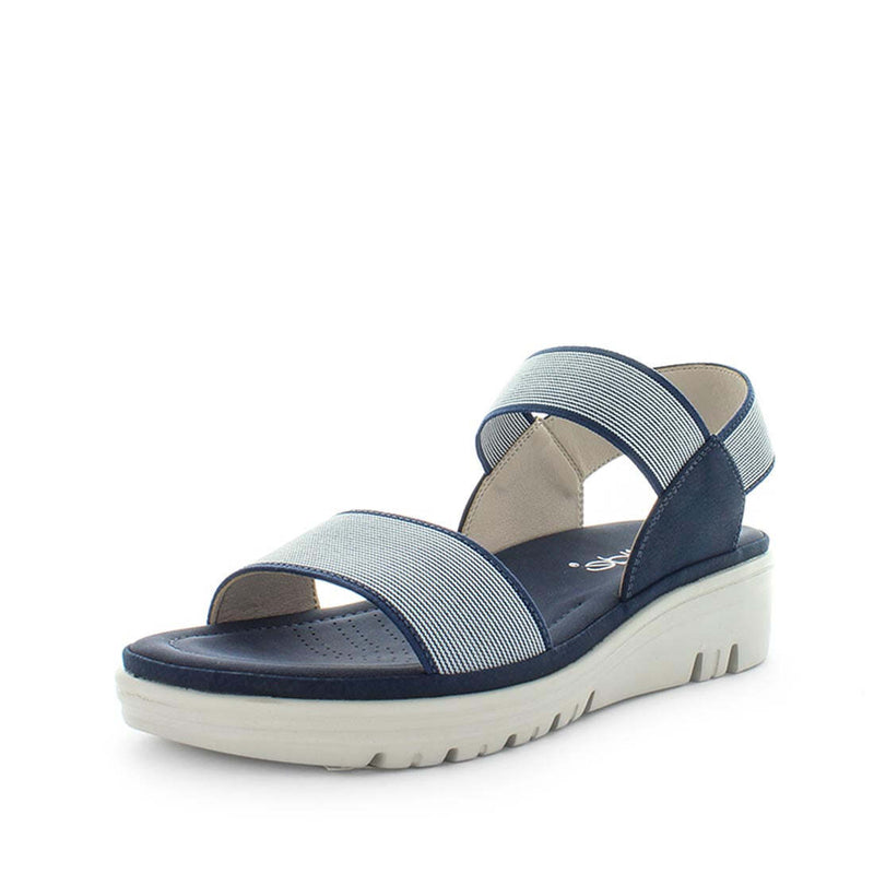 WILDE Women's SIPPY Sandals Blue Shoe 36EU