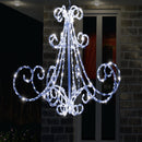 LED Acrylic Chandelier Flashing available in 2 colors - White