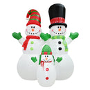 Airpower Snowman Family 3 pieces 240cm