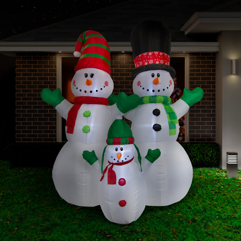 Airpower Snowman Family 3 pieces 240cm