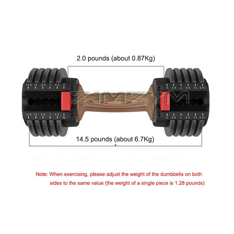 NNEOBA Adjustable Dumbbell Set for Home Fitness Equipment