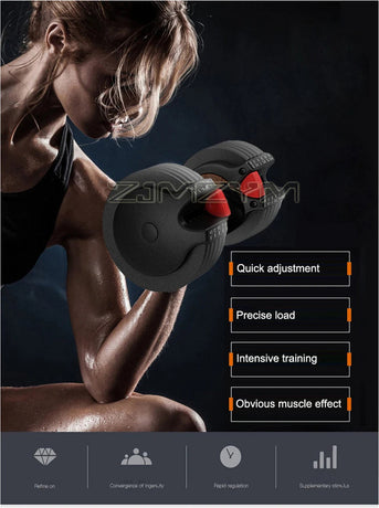 NNEOBA Adjustable Dumbbell Set for Home Fitness Equipment