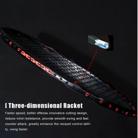 NNEOBA Wave Legal Original  Torsion Frame Badminton Racket