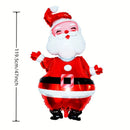 Large Santa Claus Aluminum Foil Balloon