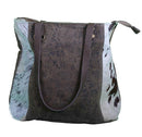 FLORAL COWHIDE BAG