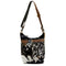 OVAL COWHIDE TOTE BAG