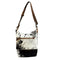 OVAL COWHIDE TOTE BAG