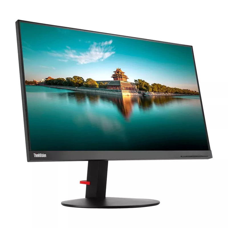 (Refurbished) Lenovo ThinkVision P24h-10 24" IPS Monitor – Refurbished | 2560×1440 2K Resolution | 4ms Response Time | HDMI, DP, USB-C