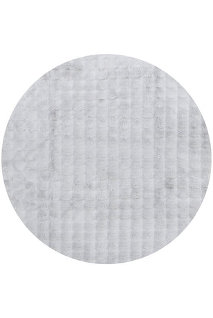 Bubble Washable Rug - Silver 150X150Cm