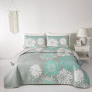 Elegant Quilted Bedspread and Pillowcases Set: Infuse Your Bedroom with Charm