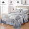 Nurturing Quilted Coverlet and Pillowcases Set: Perfect for Restful Sleep