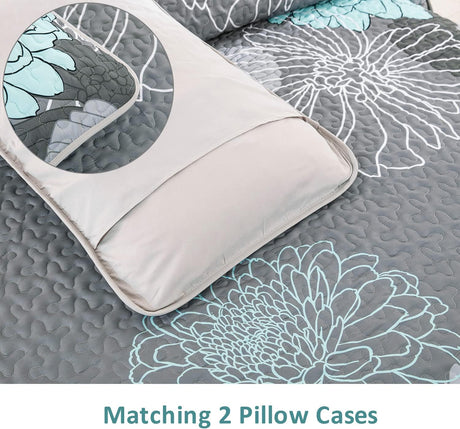 Opulent Quilted Coverlet and Pillowcases Set: The Ultimate in Bedroom Luxury