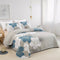 Intricate Quilted Coverlet and Pillowcases Set: Artistry in Every Stitch