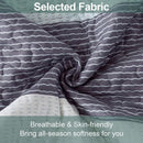 Ethereal Quilted Bedspread and Pillowcases Set: A Dreamy Addition to Your Home