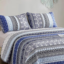 Sophisticated Quilted Coverlet and Pillowcases Set: A Timeless Addition