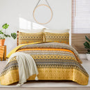 Lively Quilted bedspread and pillowcovers set: Add Vibrancy to Your Room