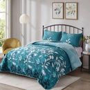 Decadent Quilted Coverlet and Pillowcases Set: Experience Supreme Comfort