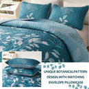 Decadent Quilted Coverlet and Pillowcases Set: Experience Supreme Comfort