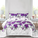 Eclectic Quilted coverlet and pillowcovers set: Add Unique Flair