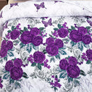 Eclectic Quilted coverlet and pillowcovers set: Add Unique Flair