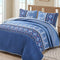 Nature Lover's Quilted bedspread and pillowcovers set: Inspired by the Outdoors