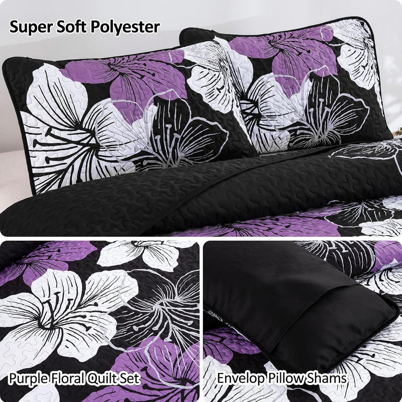 Majestic Quilted Bedspread and Pillowcases Set: Unmatched Beauty and Comfort