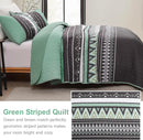 Neutral Quilted bedspread and pillowcovers set: Versatile Style