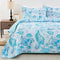 Inviting Quilted bedspread and pillowcovers set: Ideal for All Seasons