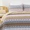 Crafted Quilted Bedspread and Pillowcases Set: A Testament to Skilled Craftsmanship