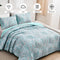 Distinctive Quilted Coverlet and Pillowcases Set: Make a Bold Statement