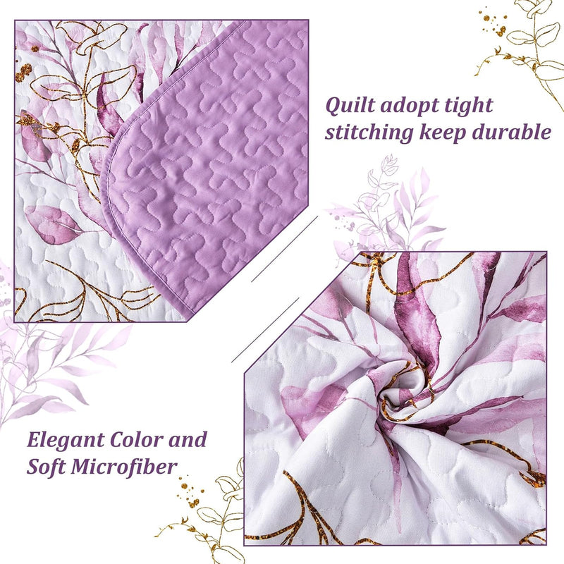 Unique Quilted bedspread and pillowcovers set: Stand Out in Style