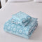 Peaceful Quilted coverlet and pillowcovers set: Relax and Unwind