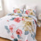 Vibrant Quilted Bedspread and Pillowcases Set: Add Color and Comfort to Your Space