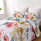 Vibrant Quilted Bedspread and Pillowcases Set: Add Color and Comfort to Your Space