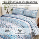 Cozy Quilted Coverlet and Pillowcases Set: A Hug for Your Bed