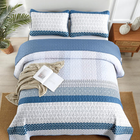 Dazzling Quilted bedspread and pillowcovers set: Add Sparkle to Your Space