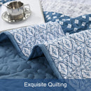 Dazzling Quilted bedspread and pillowcovers set: Add Sparkle to Your Space